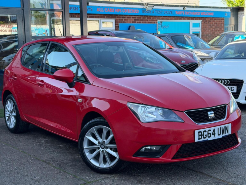 2014 SEAT Ibiza 1.4 Toca Euro 5 5dr in Red — image 1