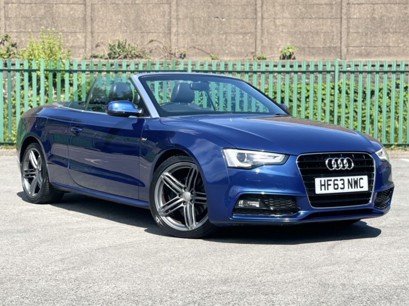 2013 Audi A5 Cabriolet 2.0 Tdi S Line Special Edition in Blue — image 1
