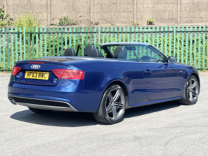 2013 Audi A5 Cabriolet 2.0 Tdi S Line Special Edition in Blue — image 4
