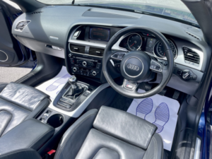 2013 Audi A5 Cabriolet 2.0 Tdi S Line Special Edition in Blue — image 5