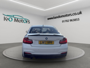 2017 BMW 2 Series 1.5 218i M Sport Auto Euro 6 (s/s) 2dr in White — image 5
