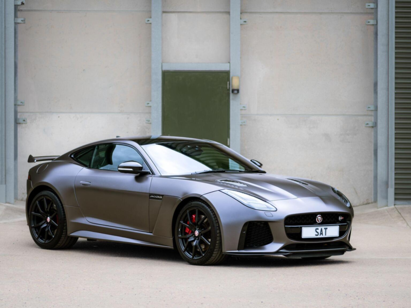 2018 Jaguar F-Type 5.0 V8 Svr Auto AWD Euro 6 (s/s) 2dr in Black — image 1