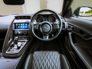 2018 Jaguar F-Type 5.0 V8 Svr Auto AWD Euro 6 (s/s) 2dr in Black — image 2