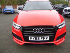 2018 Audi Q3 2.0 Tdi Black Edition Euro 6 (s/s) 5dr in Red — image 2