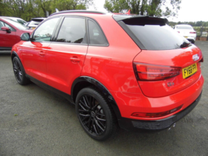 2018 Audi Q3 2.0 Tdi Black Edition Euro 6 (s/s) 5dr in Red — image 4