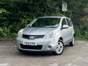 2010 Nissan Note 1.4 16v Acenta Euro 4 5dr in Silver — image 4