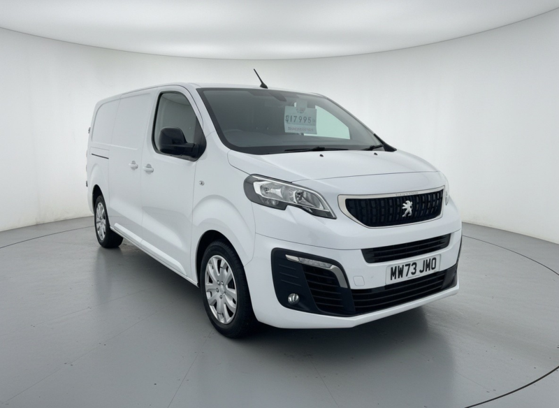 2023 Peugeot Expert 1.5 Expert Long Asphalt Premium+ Bluehdi 100 S&s 6-Speed Manual in White — image 1