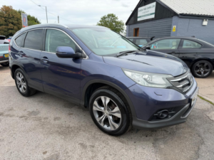 2014 Honda Cr-V 1.6 I-Dtec Sr SUV 5dr Diesel Manual Euro 5 (s/s) (120 Ps) in Blue — image 2