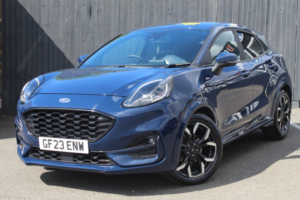2023 Ford Puma 1.0 Puma St-Line X 5 Door 1.0l Ecoboost 155ps Mhev 6 Speed Manual in Blue — image 3