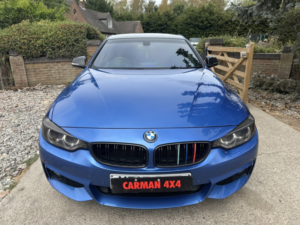 2015 BMW 4 Series 2.0 420d Xdrive M Sport Coupe in Blue — image 2