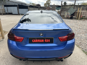 2015 BMW 4 Series 2.0 420d Xdrive M Sport Coupe in Blue — image 5