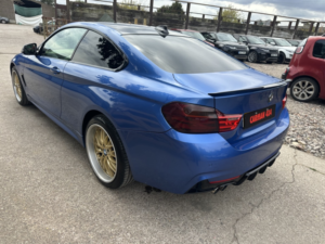 2015 BMW 4 Series 2.0 420d Xdrive M Sport Coupe in Blue — image 6