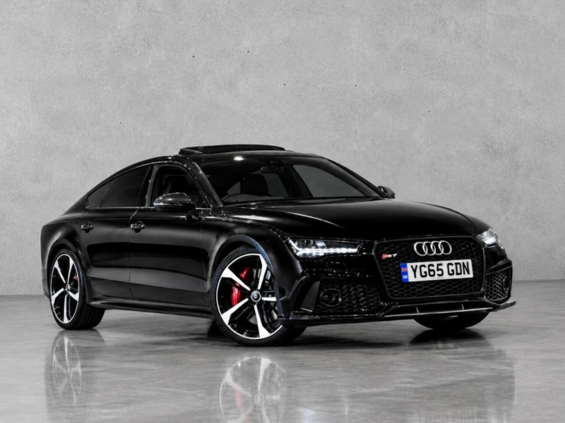 2015 Audi Rs7 4.0 Tfsi V8 Performance Sportback Tiptronic Quattro Euro 6 (s/s) 5dr in Black — image 1