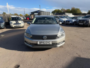 2015 Volkswagen Passat 2.0 Tdi Bluemotion Tech Gt DSG Euro 6 (s/s) 5dr in Silver — image 2