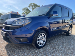 2019 Fiat Doblo Wheelchair Accessible Vehicle Wav 1.4 Combi N1 1.4 Mpi 95hp Sx in Blue — image 5