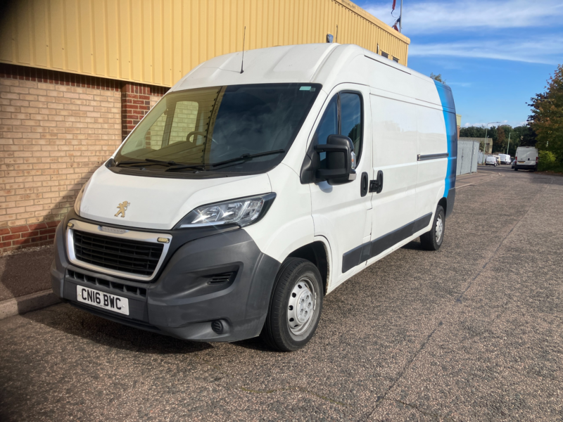 2016 Peugeot Boxer 2.2 Hdi 335 Professional Panel Van 5dr Diesel Manual L3 H2 Euro 5 (130 Ps) in White — image 1