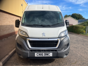 2016 Peugeot Boxer 2.2 Hdi 335 Professional Panel Van 5dr Diesel Manual L3 H2 Euro 5 (130 Ps) in White — image 2