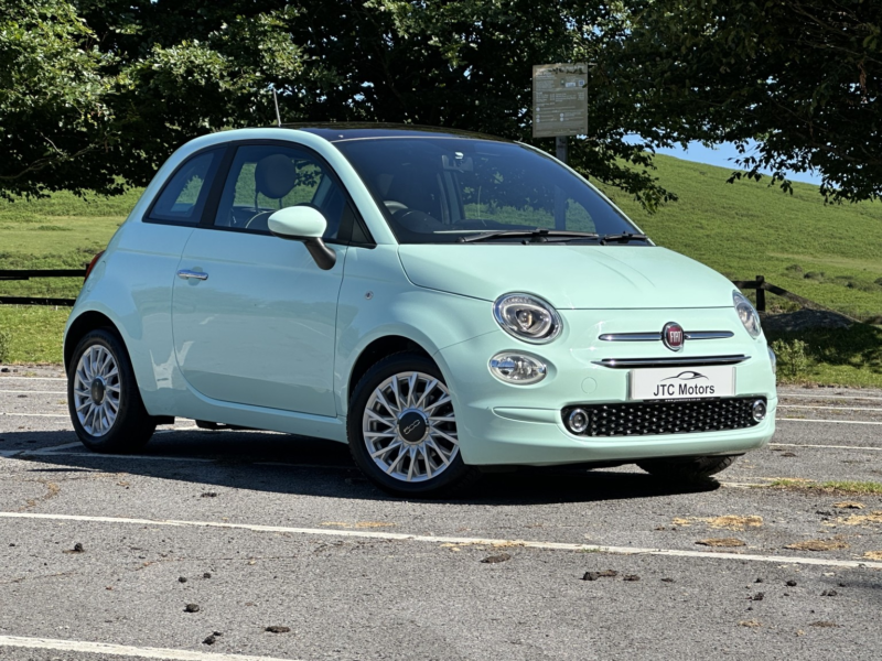 2020 Fiat 500 1.0 Mild Hybrid Lounge 3dr Man, Petrol, Green + Low Mileage in Green — image 1