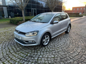 2015 Volkswagen Polo 1.2 Tsi Bluemotion Tech Sel DSG Euro 6 (s/s) 5dr in Silver — image 2