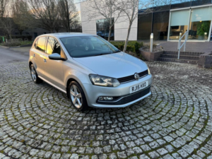 2015 Volkswagen Polo 1.2 Tsi Bluemotion Tech Sel DSG Euro 6 (s/s) 5dr in Silver — image 3