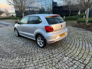 2015 Volkswagen Polo 1.2 Tsi Bluemotion Tech Sel DSG Euro 6 (s/s) 5dr in Silver — image 6