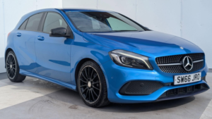 2017 Mercedes-Benz A Class 2.1 A200d Amg Line (premium) 7g-Dct Euro 6 (s/s) 5dr in Blue — image 6