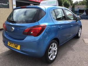 2017 Vauxhall Corsa 1.4i Ecoflex Energy Euro 6 5dr (a/c) in Blue — image 3
