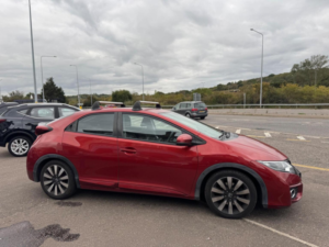 2017 Honda Civic 1.8 I-Vtec Se Plus (navi) Euro 6 (s/s) 5dr in Red — image 6
