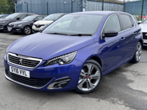 2016 Peugeot 308 1.6 Bluehdi Gt Line in Blue — image 3