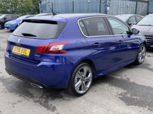 2016 Peugeot 308 1.6 Bluehdi Gt Line in Blue — image 6