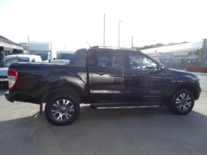 2022 Ford Ranger 2.0 Ecoblue Wildtrak Auto 4WD Euro 6 (s/s) 4dr in Black — image 4