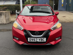 2017 Nissan Micra 0.9 Ig-T Acenta Euro 6 (s/s) 5dr in Red — image 2