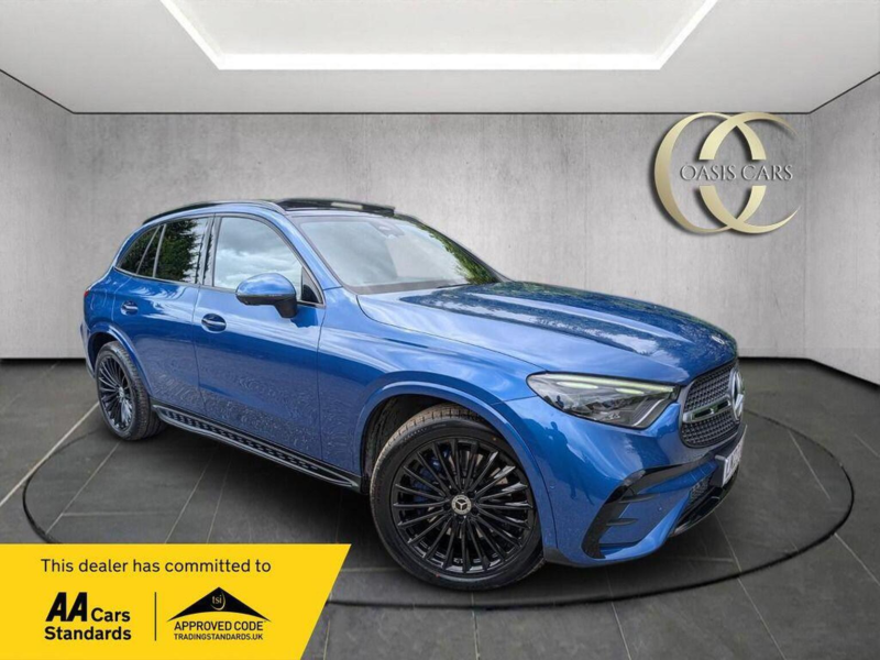2023 Mercedes-Benz Glc 2.0 Glc300h Mhev Amg Line (premium Plus) G-Tronic+ 4matic Euro 6 (s/s) 5dr in Blue — image 1