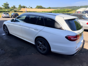 2021 Mercedes-Benz E Class 2.0 E300de 13.5kwh Amg Line Estate 5dr Diesel Plug-In Hybrid G-Tronic+ Euro 6 (s/s) (306 Ps) in White — image 4