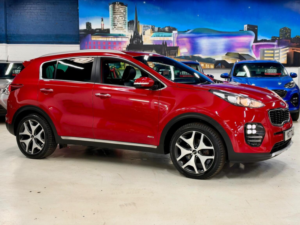 2017 Kia Sportage 1.6 T-Gdi Gt-Line Dct AWD Euro 6 5dr in Red — image 2
