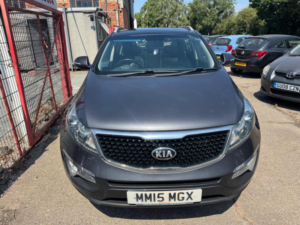 2015 Kia Sportage 1.7 Crdi Ecodynamics 2 2WD Euro 6 (s/s) 5dr in Silver — image 6