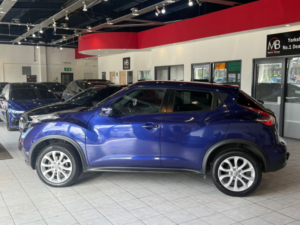 2016 Nissan Juke 1.5 Dci Tekna in Blue — image 6