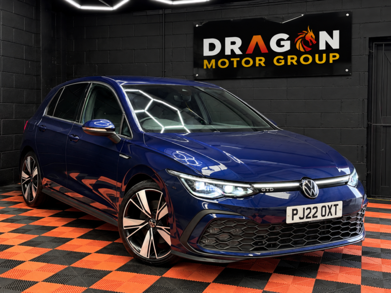 2022 Volkswagen Golf 2.0 Tdi Gtd Hatchback 5dr Diesel DSG Euro 6 (s/s) (200 Ps) in Blue — image 1