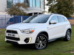 2016 Mitsubishi Asx 2.2 Di-D Zc-H Auto 4WD Euro 6 5dr in White — image 4