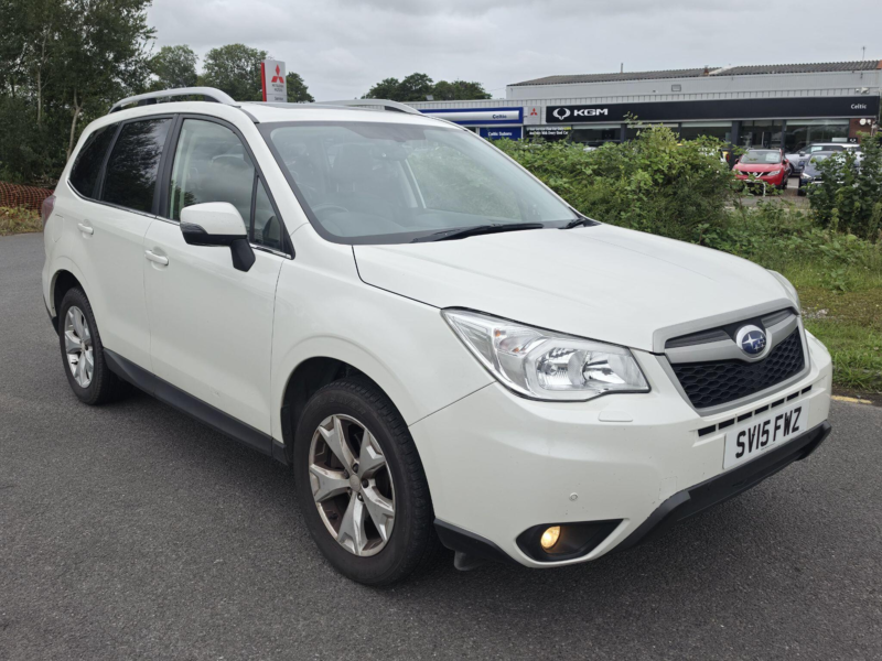 2015 Subaru Forester 2.0d Xc Premium Lineartronic 4WD Euro 6 5dr in White — image 1
