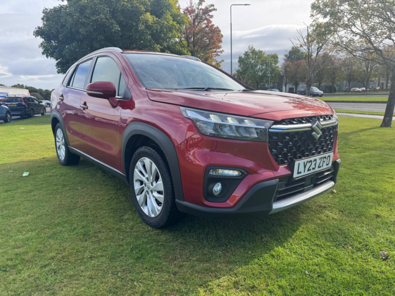 2023 Suzuki S-Cross 1.4 Boosterjet Mhev Motion SUV 5dr Petrol Hybrid Manual Euro 6 (s/s) (129 Ps) in Red — image 1