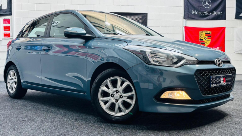 2016 Hyundai I20 1.2 Se Euro 6 5dr in Blue — image 1