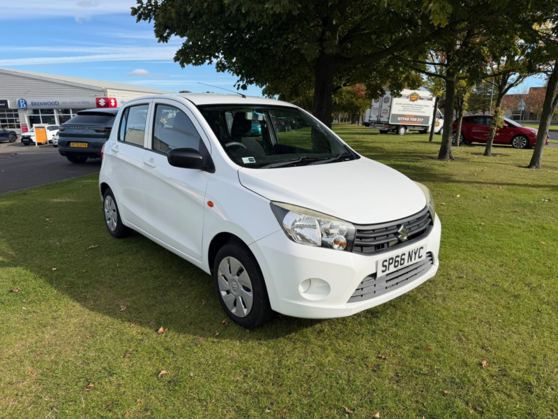 2016 Suzuki Celerio 1.0 Sz2 Hatchback 5dr Petrol Manual Euro 6 (68 Ps) in White — image 1