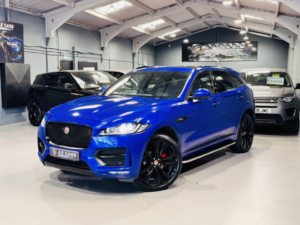 2018 Jaguar F-Pace 2.0 D240 R-Sport in Blue — image 2