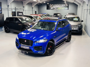2018 Jaguar F-Pace 2.0 D240 R-Sport in Blue — image 6