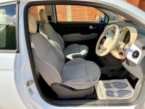 2009 Fiat 500 1.2 Lounge Euro 5 (s/s) 3dr in Blue — image 3