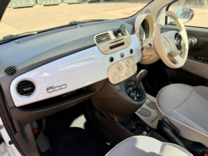 2009 Fiat 500 1.2 Lounge Euro 5 (s/s) 3dr in Blue — image 5