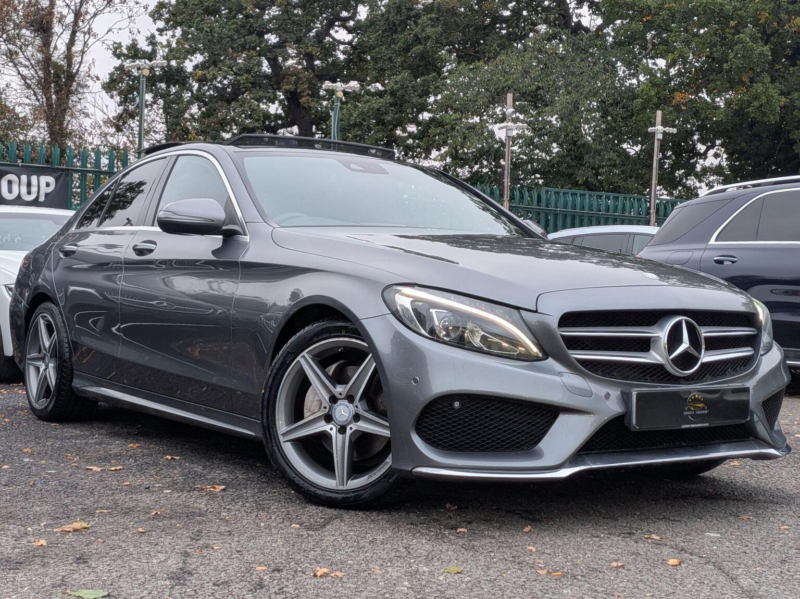 2016 Mercedes-Benz C Class 2.1 C220d Amg Line (premium Plus) 7g-Tronic+ Euro 6 (s/s) 4dr in Grey — image 1