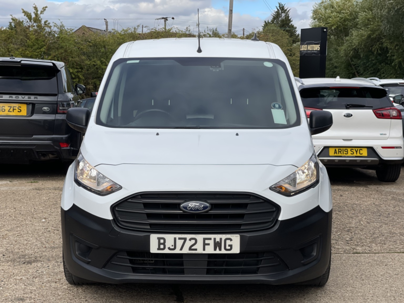 2022 Ford Transit Connect 1.5 Transit Connect Leader Hp Van Lwb 250 L2 1.5l Ecoblue 100ps Fwd 6 Speed Manual in White — image 1