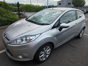 2011 Ford Fiesta 1.4 Tdci Dpf Zetec 3dr in Silver — image 4